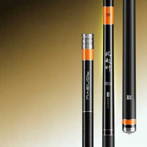 RONGYU | Cần câu cá siêu nhẹ siêu cứng 19 âm thanh Carbon có thể thu gọn