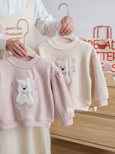 Fluffy Bear Pattern Warm Sweater