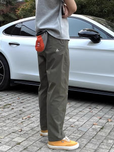 Quần Leo Núi Chống Thấm Nước Màu Xanh Quân Đội Cho Nam Mùa Hè Mỏng Kiểu Mỹ Chức Năng Quần Áo Bảo Hộ Lao Động Ngoài Trời Leo Núi