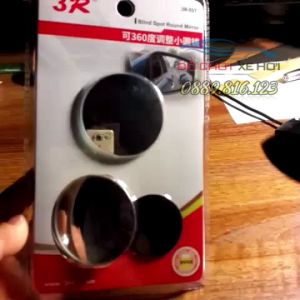 Combo 2 gương cầu xoay 360 3r xóa điểm mù cho xe ô tô