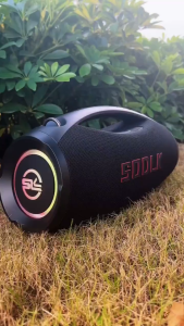 SODLK S1615 200W Bass Bluetooth Speaker BT5.3 With dual wireless microphones Surround the heavy bass