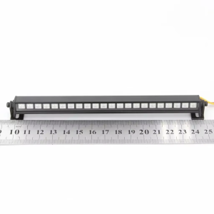16LED 22 LED Metal Multi-Mode Colorful Roof Lamp Light Bar for 1/10 RC Car Crawler Axial SCX10 90046 D90 Traxxas TRX-4 Parts