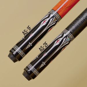 KONLLEN AS Pool Cue Stick Carbon Fiber Shaft 10.5/11.5/12.5mm Tip 3/8*8 Radial Joint Black Technology Handmade Inlay Billiards
