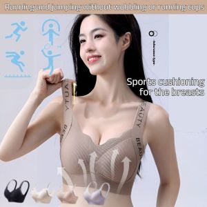 【Specially Developed for Girls】Teenage Underwear Students High School Anti-Sagging Stereotypes Bra Anti-Shock Anti-Glare Sports Polymerization Beauty Back Bra Cotton少女内衣文胸