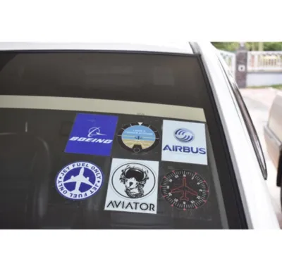 [FAST-SHIPPING 🇲🇾] PREMIUM Aviation Car Windscreen Stickers