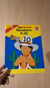 School and Home Workbooks- Numbers 0 -20