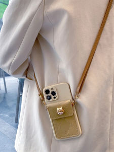 เคสโทรศัพท์มือถือ Oppo Reno แบบสะพายข้างพร้อมสายรัดสำหรับเด็กผู้หญิง ลายสก็อต ป้องกันการตกหล่น ด้านหลังนิ่ม ด้านหน้าแข็ง