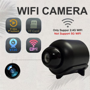 Compact WiFi Camera USB Power Supply Non Waterproof Motion Detection Information Push Monitoring Camera Wi-Fi Connection