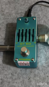 Tomsline GT EQ Analog 5 Band Equalizer Pedal Gitar – Efek Tone Shaping Presisi dan Powerfull