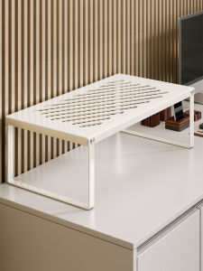 WUBUWEI | Office Desk Tiered Elevated Organizer Shelf