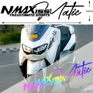 สติกเกอร์ใหม่สำหรับยามาฮ่า NMAX155 155อุปกรณ์เสริมมอเตอร์ไซค์ฟิล์มสะท้อนแสงกันน้ำที่ด้านข้างของตัวรถกันน้ำ