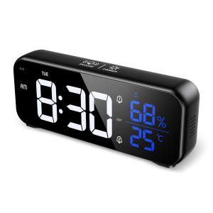 Upgraded Brifit Digital Alarm Clock Mirror Desk Clock: Features & Benefits