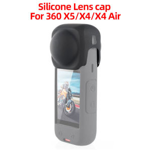 Silicone Lens Cap For 360 X4 Panoramic Camera Soft Protective Lens Cover One X4/X5 Camera Accessories
