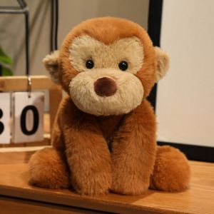 40cm Cartoon Monkey Plush Doll High Quality Colorful Monkey Gorilla Animal Stuffed Toy Home Decoration Gift For Boys And Girls