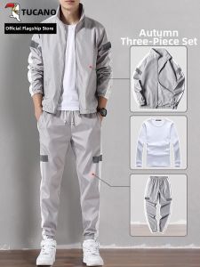 TUCANO | Windproof Sportswear Set For Men 3 Pieces