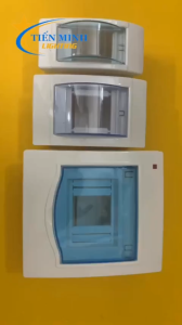 Hộp đựng CB có nắp 2 pha/3 pha/4 pha bảo vệ aptomat/cầu dao/CB tránh nắng mưa nắp chụp nhựa mica