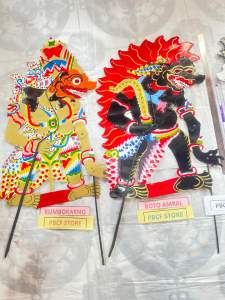 Wayang kertas Paket 3 Wayang BUTO AMRAL RATON KUMBOKARNO