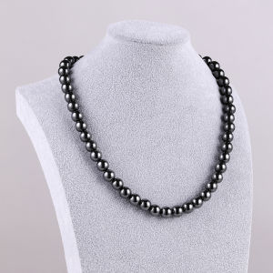 Natural Magnetic Stone Necklace Magnetic Therapy Health Bracelet Men Women Anti-Radiation Sleep Aid Couple Magnetic Ring