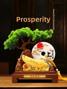 JUSHANYUAN | Wealth Attracting Safety Charm Decorative Figurine