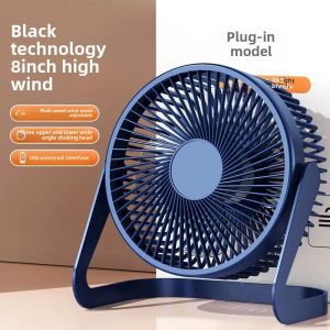YUESHUAI | Cute and Portable Small Fan For Office Desk and Student Dormitory Strong Wind