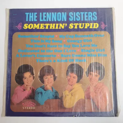 Piringan Hitam Vinyl 33 1/3 Ranwood The Lennon Sisters