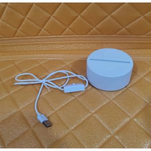 LAMPU HIAS LED / LAMPU TIDUR 3 DIMENSI 3 WARNA KUNING PUTIH WARM WHITE