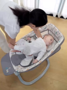 Nôi ru ngủ đa năng kết hợp ghế ngồi đọc sách cho bé - Mastela 3 in 1 (từ sơ sinh đến 36 tháng) 8207 - 8208 - 8209