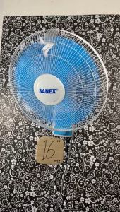 Kipas Angin Dinding SANEX 16 inch - Hemat Listrik 43 Watt - 3 Kecepatan - Garansi (FW-1679)