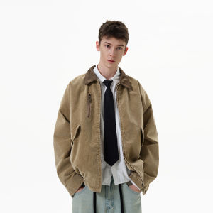 MADWITCH | Washed Vintage American Style Harrington Jacket