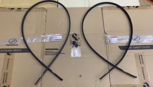 ORIGINAL PERODUA MYVI ECO D20N D51A 2017-2022 ROOF MOULDING GETAH BUMBUNG 75551-BZ150 75552-BZ140
