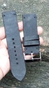 Tali Jam Kulit Sapi Asli Selapis Warna Hitam TJ28723 Bergaransi