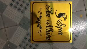 Bảng số nhà - biển số nhà  nhiều kích thước ( tặng kèm băng keo 2 mặt hoặc khoan lỗ)