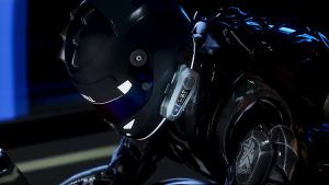kebidumei | Motorcycle Helmet Headset Bluetooth 5.3 Handfree Call Waterproof Moto Headphone with FM Radio Music Share LED Display For Rider