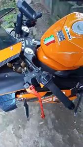 Motorcycle Side View Mirror Wing Tip Fixed Wind Wing Side Mirror Winglet Y15 Y16 Ex5 LC135 RS150 ADV NVX R15 R25 Rsx Wave Modified Motorcycle Winglet Mirror Adjustable