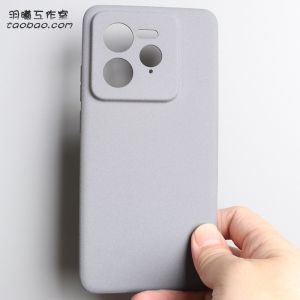 Rock Sand Soft Shell Phone Case for Realme GT7Pro Full Cover Camera Protection Anti-Fingerprint Silicone Protective Case Neo7X Grey