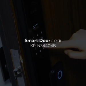 NOBLEZA Smart Door Lock Kunci Pintu Digital Handle Camera Face Palm Recognition Handle Otomatis Digital WIFI TUYA KP-NS4404B