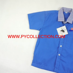 BC027 - KEMEJA TADIKA KEMAS - BAJU SEKOLAH JENAMA BLACK CAT
