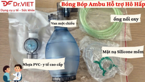 Bóng bóp Ambu cấp cứu hồi sức