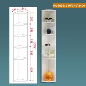 QIANGXIANG | Multifunction Hall Cabinet with Wine Sideboard and Shoe Storage