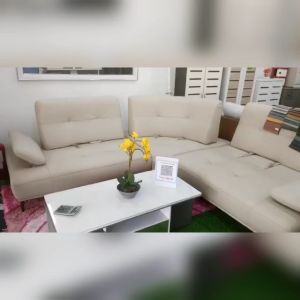 Modern Design U Corner L Shape  Fabric Sofa