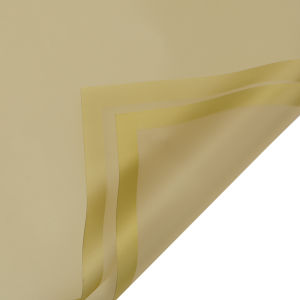20sheets Flower Wrapping Paper Half Transparent Korean Style Grinding Edge Gift Rose Packing Florist Bouquet Packaging Material