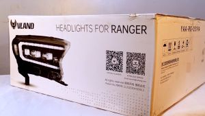 VLAND Ford Ranger / Everest 2016 to 2022 Bugatti Style TRI-LED Headlights Assembly Head Light ( car accessories )