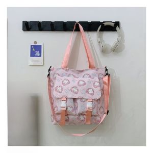 Fashionable Oxford Nylon Canvas Bag Womens Large Capacity Commuter Travel Shoulder Handbag Stylish Versatile Single Strap