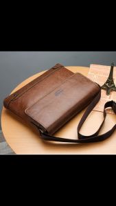 mens business briefcase Korean version of the single shoulder bag crossbody bag leisure computer bag