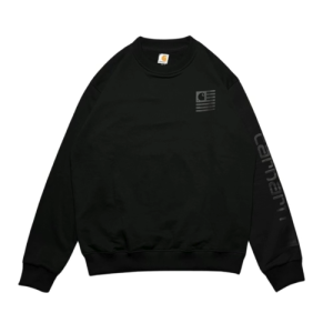 Jaket Hoodie Crewneck Hitam Hoodie Pria Dan Wanita Original