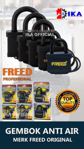 GEMBOK ANTI HUJAN 40 50 60 MM GEMBOK RUMAH ANTI MALING / GEMBOK TAHAN AIR GEMBOK FREED TERLARIS Gembok Anti Air Besi Lapis Karet Anti Hujan Leher Panjang 40MM 50MM 60MM Freed gembok anti air gembok pagar gembok rumah gembok Freed