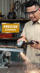 DeWALT 870W High-Quality Corded Angle Grinder for Metal Cutting and Grinding