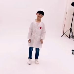 hiCosplaydy Children Occupations Doctor Surgeon Costume Role Play Costume