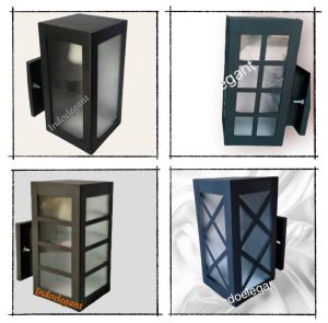 Rumah lampu dinding rumah lampu tempel di tiang atau dinding  lampu hias tempel lampu ruangan dll.