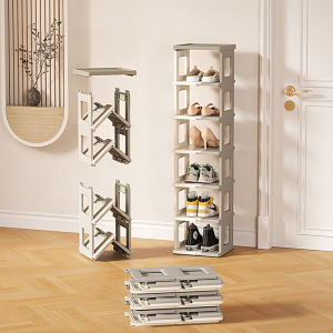 Discover Easy Storage with Our Shoe Rack Shelf - Perfect Shoe Cabinet for Small Spaces - Install-Free Vertical 5 & 7 Tier Shoe Shelf - Ideal for Front Door Shoe Storage & Entryway Organization